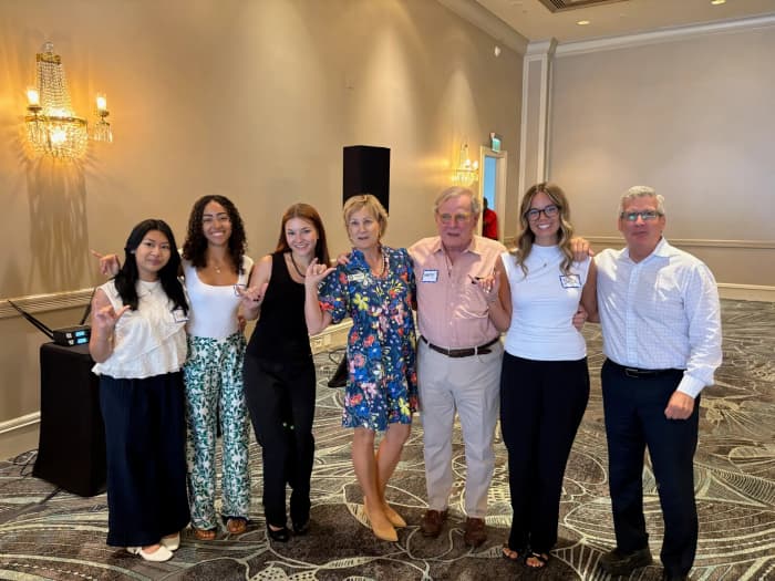 AIN Hub team with Vice Mayor Holly Smith and Marty Harrity